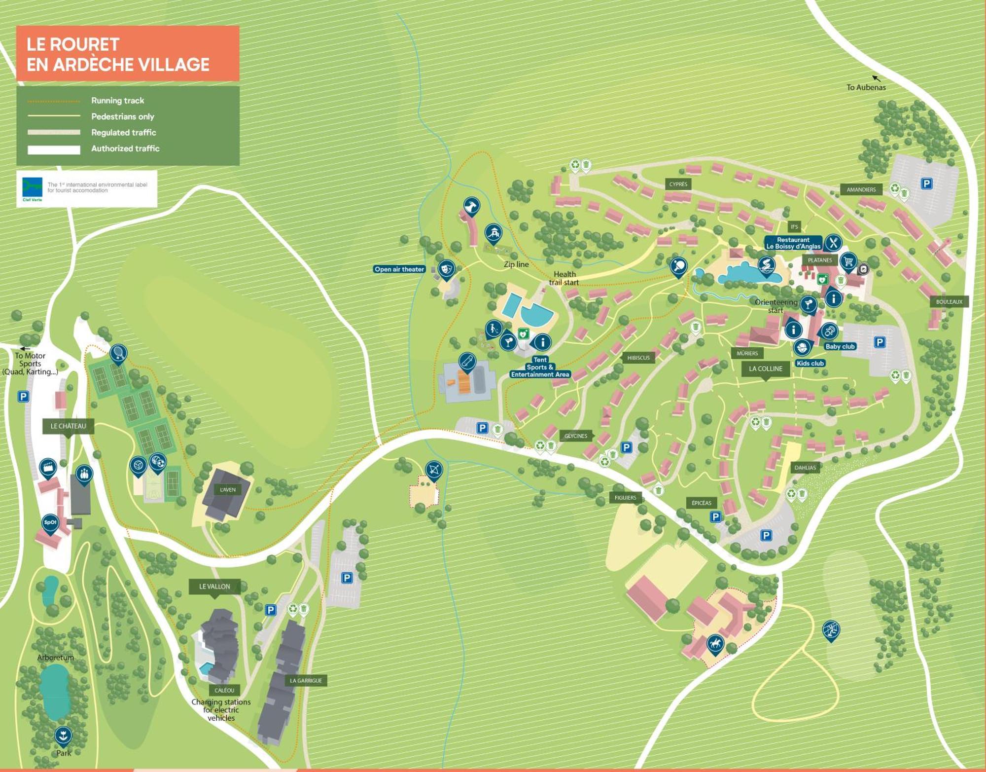 Village Pierre & Vacances Le Rouret Grospierres Eksteriør billede